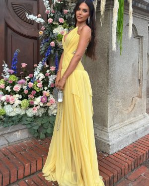 Yellow Long Dress